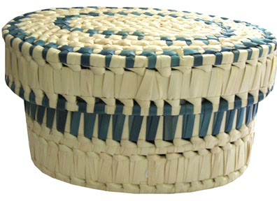 Palmleaf basket